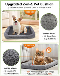 Morpilot Cat Carrier Soft for Large Medium Cats and Puppy up to – Essentials for Dogs - Dark Gray / 18.0"L x 12.5"W x 14.0"H - image 2