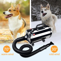 Dog Dryer High Velocity Professional Pet Grooming Dryer – Essentials for Dogs - Black - image 3