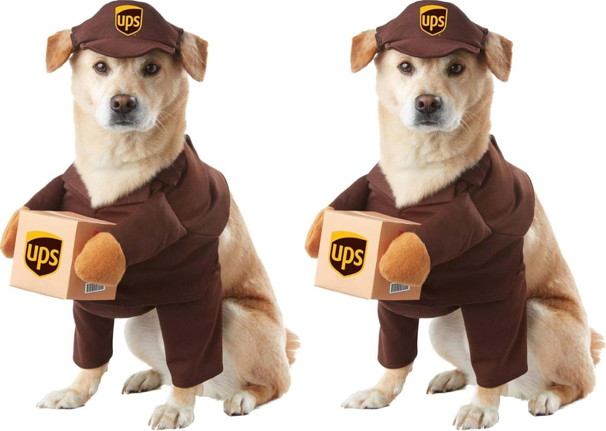 UPS Pal, Dog Costume, Large – Essentials for Dogs - X-Small (Pack of 2)