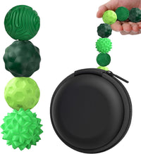 BUSOHA Silicone Magnetic Fidget Balls - Green / 1.2 Inch