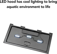 Aqueon Aquarium Fish Tank Starter Kit with LED Lighting 10 Gallon Fish Tank