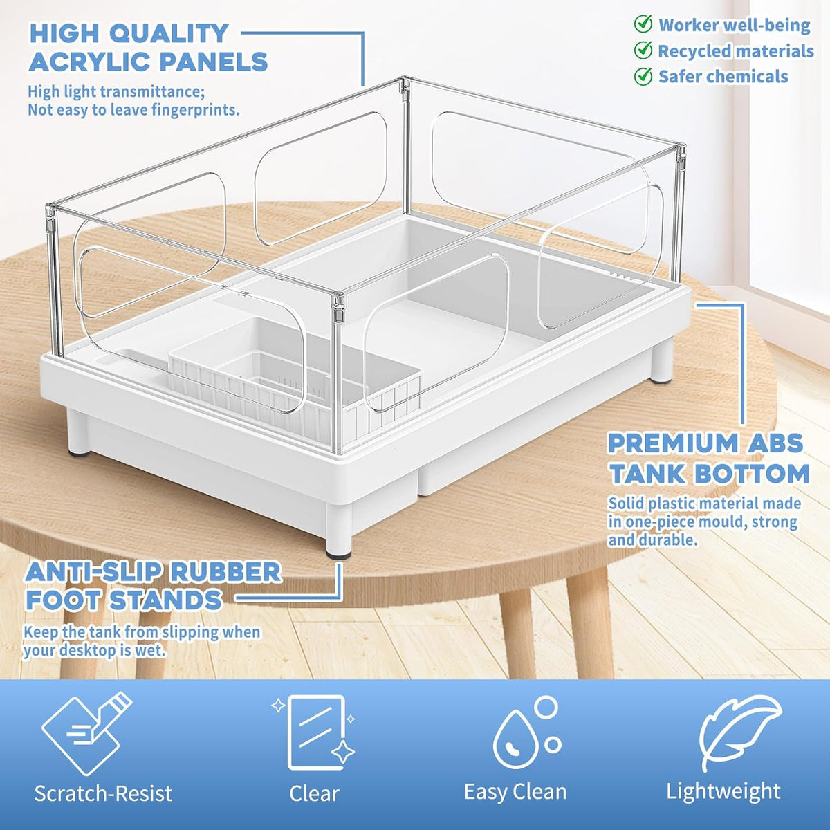 MoonOrange Small Turtle Tank Kit - White - image 2