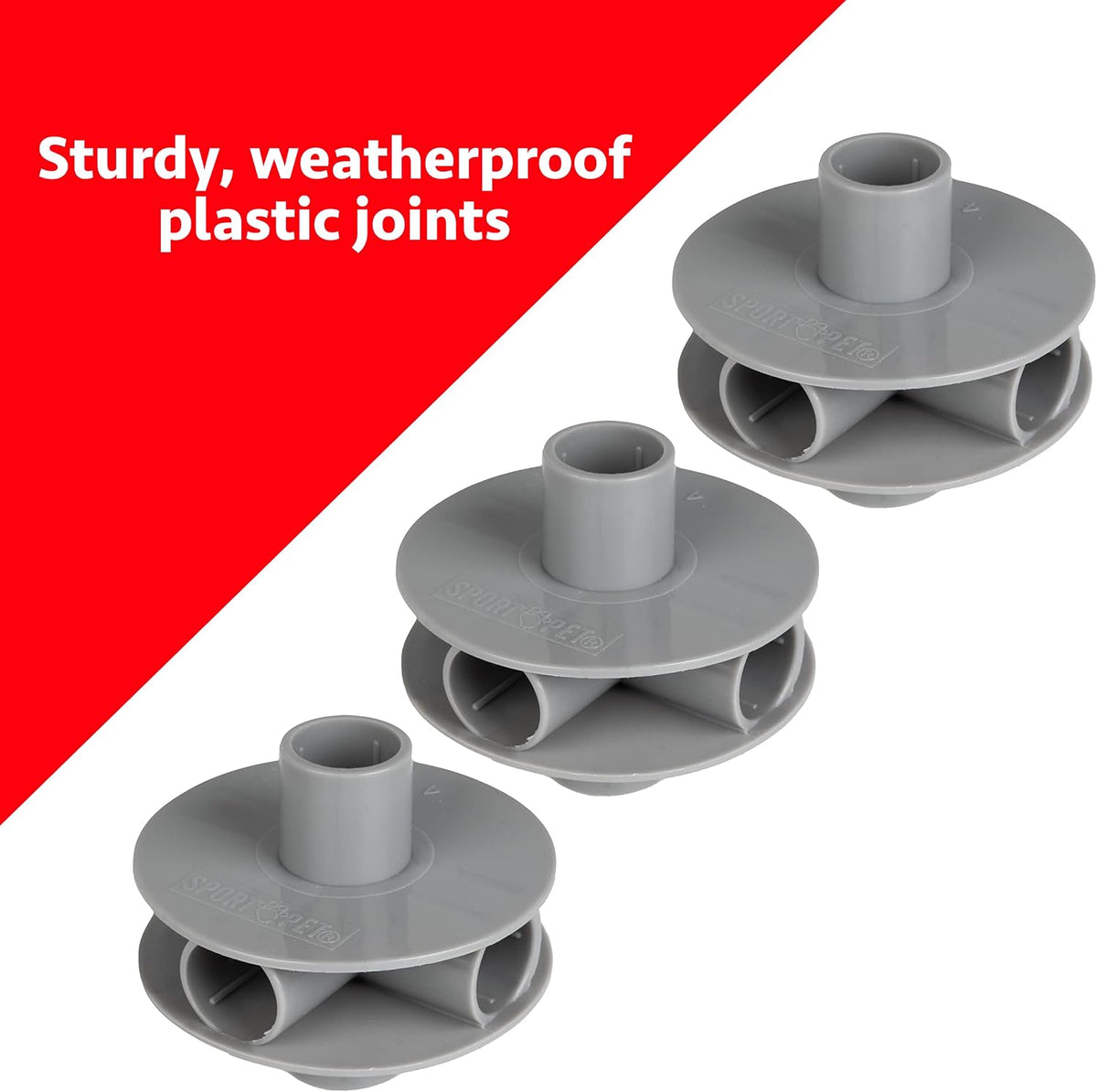 Kitty City Outdoor Catio Furniture & Play Kits for Cats - Pipes & Joints Bulk Pack - image 2