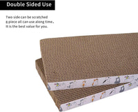 5 Packs cat Scratcher Toys Reversible Scratching Post Board - 8 Packs - image 2