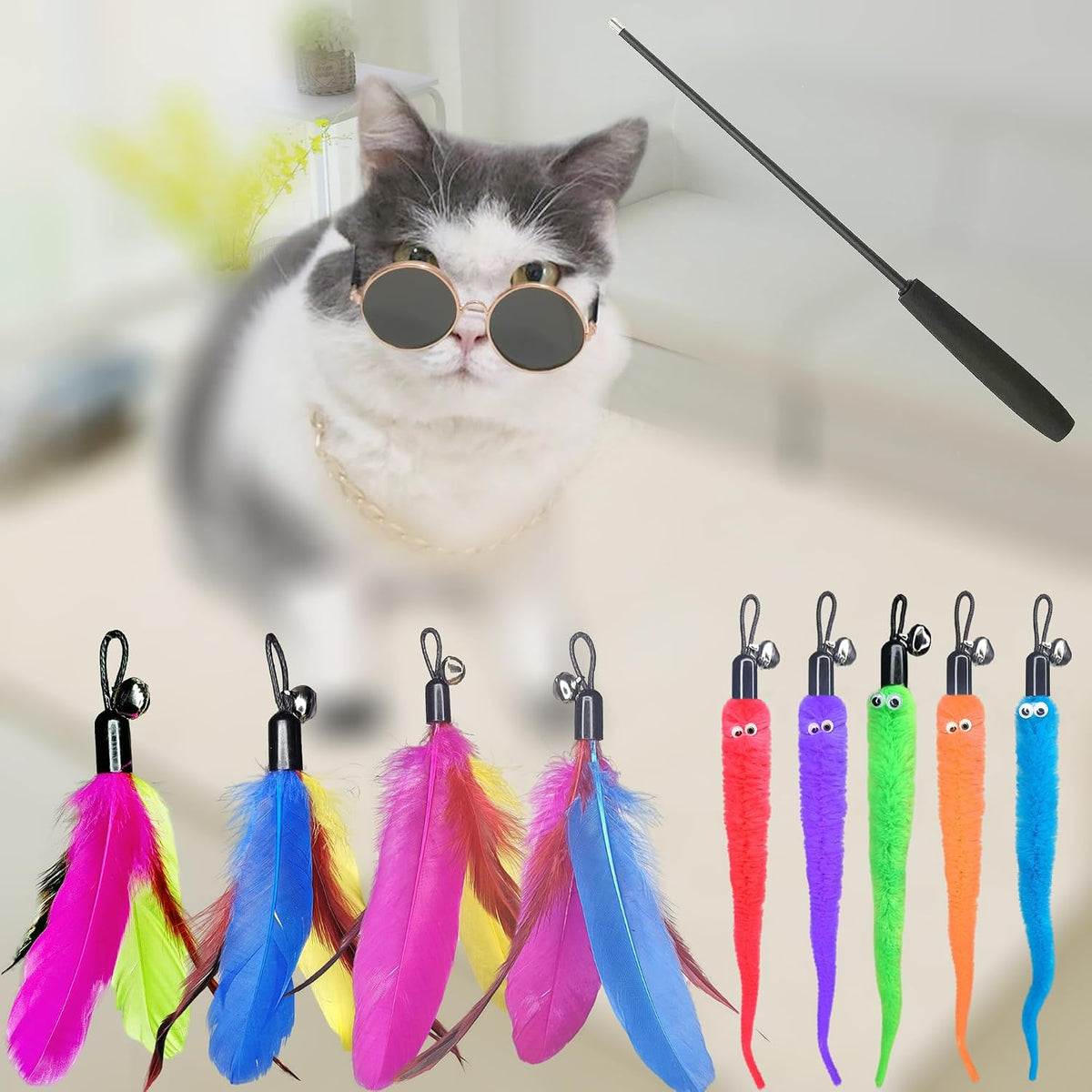 ZPH Cat Toys Interactive for Indoor Cats - SET C - image 2