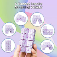 InfinityCube Fidget Toys for Kids and Adults - Pink / 1 - image 2