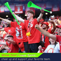 Collapsible Stadium Horn 24 Inch Vuvuzela Trumpet Blow Horns - Green - image 4
