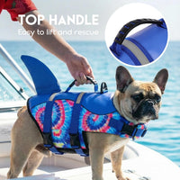 ASENKU Dog Life Jacket, Pet Safety Vest for Swimming & Boating - Xx-large / Blue Bandhnu - image 2