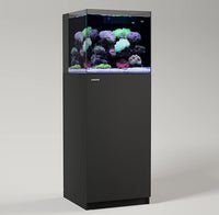 Landen 45P 20 Gallon Ultra Clear All Glass Rimless Low Iron Aquarium Tank with Rear Filtration Chamber(Return Pump Included)for Salt and Fresh Water.17.7''Wx17.7''Dx15.8''H in(45x45x40cm)6mm Thickness