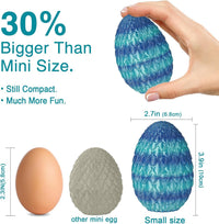 Small Dragon Eggs with Dragon Inside - Sky Blue Ombre / S (H:3.9 inches) - image 3