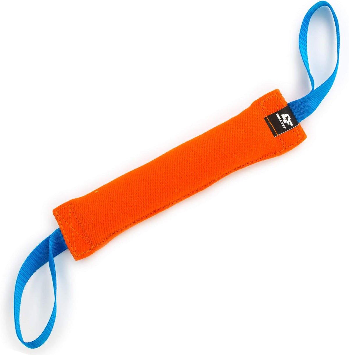 Bull Fit K9 Dog Bite Tug Toy with 2 Strong Handles - Orange