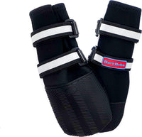 All Weather Neoprene Paw Protector Dog Boots with Reflective Straps - Black / XL - image 2