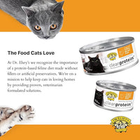 Dr. Elsey's cleanprotein Original Turkey Recipe Wet Cat Food, (Pack of 24), 2.75oz Cans