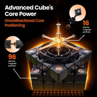 GAN 562 M frosted 5x5 magnetic speed cube - view 2