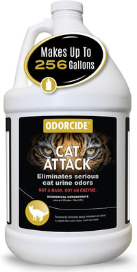 Odorcide Cat Attack Concentrate Odor Eliminator - Apricot / 128 oz