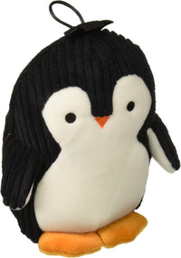 TrustyPup Strong 'N Silent Platypus Silent Squeak Plush Dog Toy - Medium / Penguin