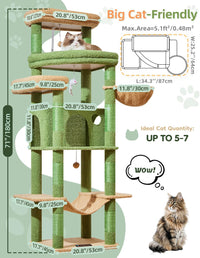 Taoqimiao Heavy-Duty Cat Tree - Cactus - image 2