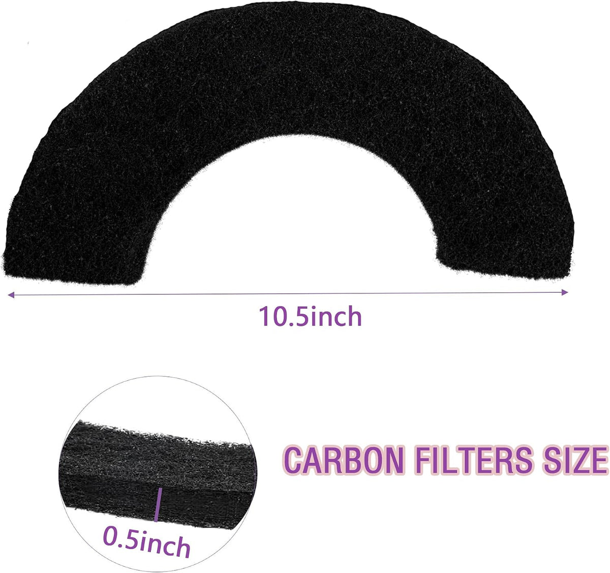 8 Pack Carbon Filters Compatible with Litter Robot 4 – Daily Care for Cats - L-R 4 Filters(8PACK) - image 2