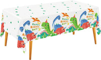 Gatherfun Football Party Decorations Disposable Tablecloth Plastic - dinosaur