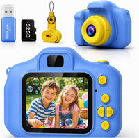 Desuccus Kids Camera for Ages 3-12 - Blue