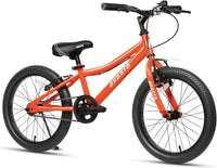 AVASTA Bilbo 18 20 24 Inch Kids Bike for Boys Girls Youth 5-14 Years - Orange / 20 Inch with Kickstand