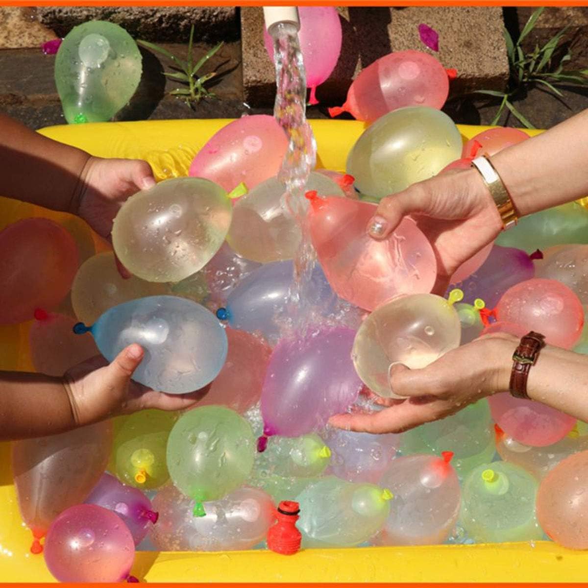1700 Pack Water Balloons with Refill Hose Nozzle Eco-Friendly Latex - image 4