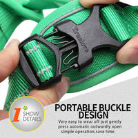 Truelove No Pull Dog Harness with Easy Control Handle and 2 Leash - X-Large / Grass Green - image 3