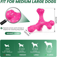 Dog Chew Toys for Aggressive Chewers Large Breed - Pink - image 2