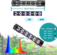 SEAOURA 24/7 Submersible LED Aquarium Light for Plants Fish Tank - 7 Inch length - image 2