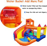 HuaKastro Inflatable Bounce House for kids Water Slide - image 4