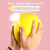 7-Inch Uncoated High Density Foam Ball - Rose Purple - image 3