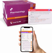 Pharmacology Flash Cards, No Fluff