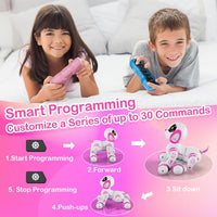 Contixo R3 Robot Dog Toy for Children - Pink - image 4