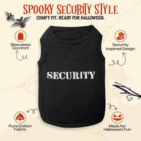 Parisian Pet Dog Halloween Costume - Security / 2X-Large - image 2