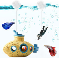 2-Pack Floating Little Diver - Yellow Submarine&diver