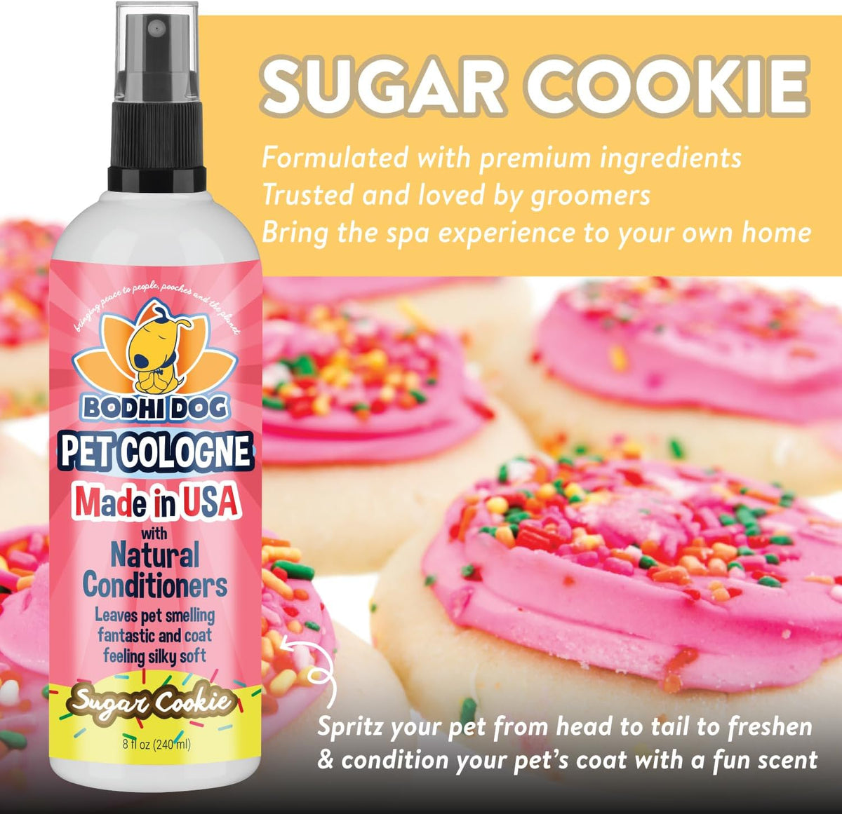 Bodhi Dog Premium Dog Cologne - 8 Fl Oz (Pack of 1) / Sugar Cookie - image 4
