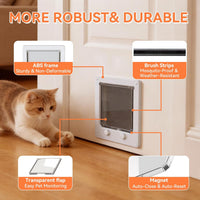 LIBBEPET Cat Door Interior Door - M - Inner Size: 5.7"W x 6.1"H - image 3
