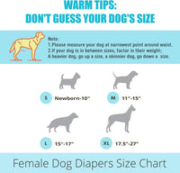wegreeco Dog Diapers Female - Medium (Pack of 3) / Colorful - image 3