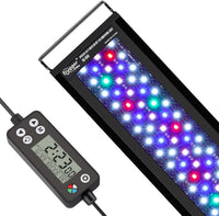 hygger Auto On Off LED Aquarium Light - 26W (for 30-36 inch tank)