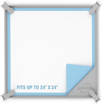 Pee Pad Holder, Fits 24"×24" Training Pads - Small: 24" x 24"