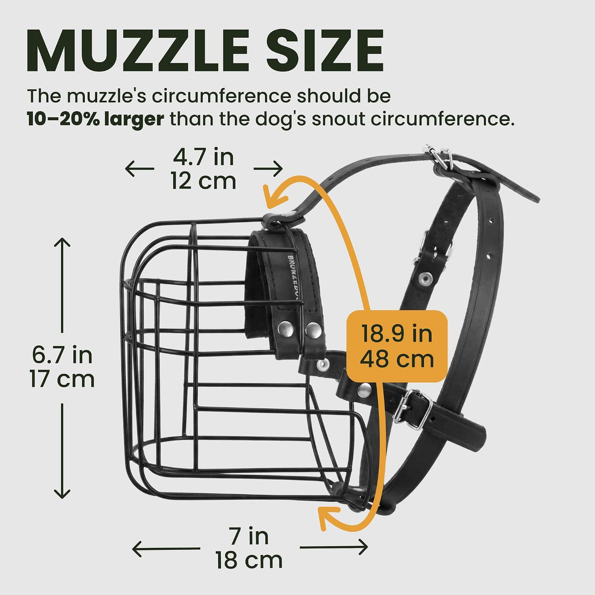 Stainless Steel Wire Basket Dog Muzzle for Husky – Essentials for Dogs - Polyvinyl Chloride (PVC) / Great Dane - image 3