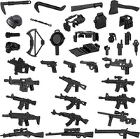 Weapons Pack Military Toy Set Building Blocks Model for Soldier - 38 PCS-Weapons