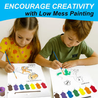 ALNETI Paint with Water Coloring Books for Toddlers - DINOSAURS / Art Paper - image 3