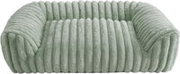 Arlee Saddle Sofa Memory Foam Pet Bed, Comfortable & Washable, Ideal for Dogs and Puppies, Extra Comfort, Couch Design, Crate & Kennel Furniture, Pet Supplies & Essentials, Sage, Medium