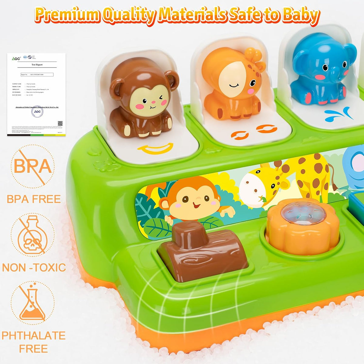 Duchong Pop Up Toys for 1 Year Old Boy Girls - image 4