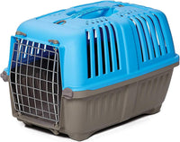 MidWest Spree Travel Carrier, Small Pet Crate - Blue / 22 Inch