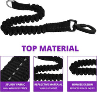 Long Dog Leash 15 FT: Heavy Duty Rope Leashes for Dogs Training - Purple / 15ft*1/2'' - image 2