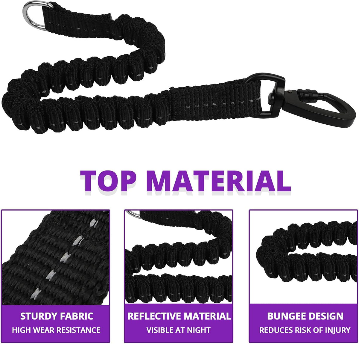 Long Dog Leash 15 FT: Heavy Duty Rope Leashes for Dogs Training - Purple / 15ft*1/2'' - image 2