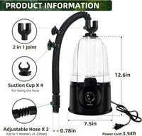 Coospider Reptile Fogger Humidifier - 3.8L/1GAL-Dual-UP - image 2