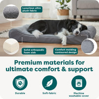 FurHaven Orthopedic Dog Bed for Large Dogs - Large / Gray - image 4